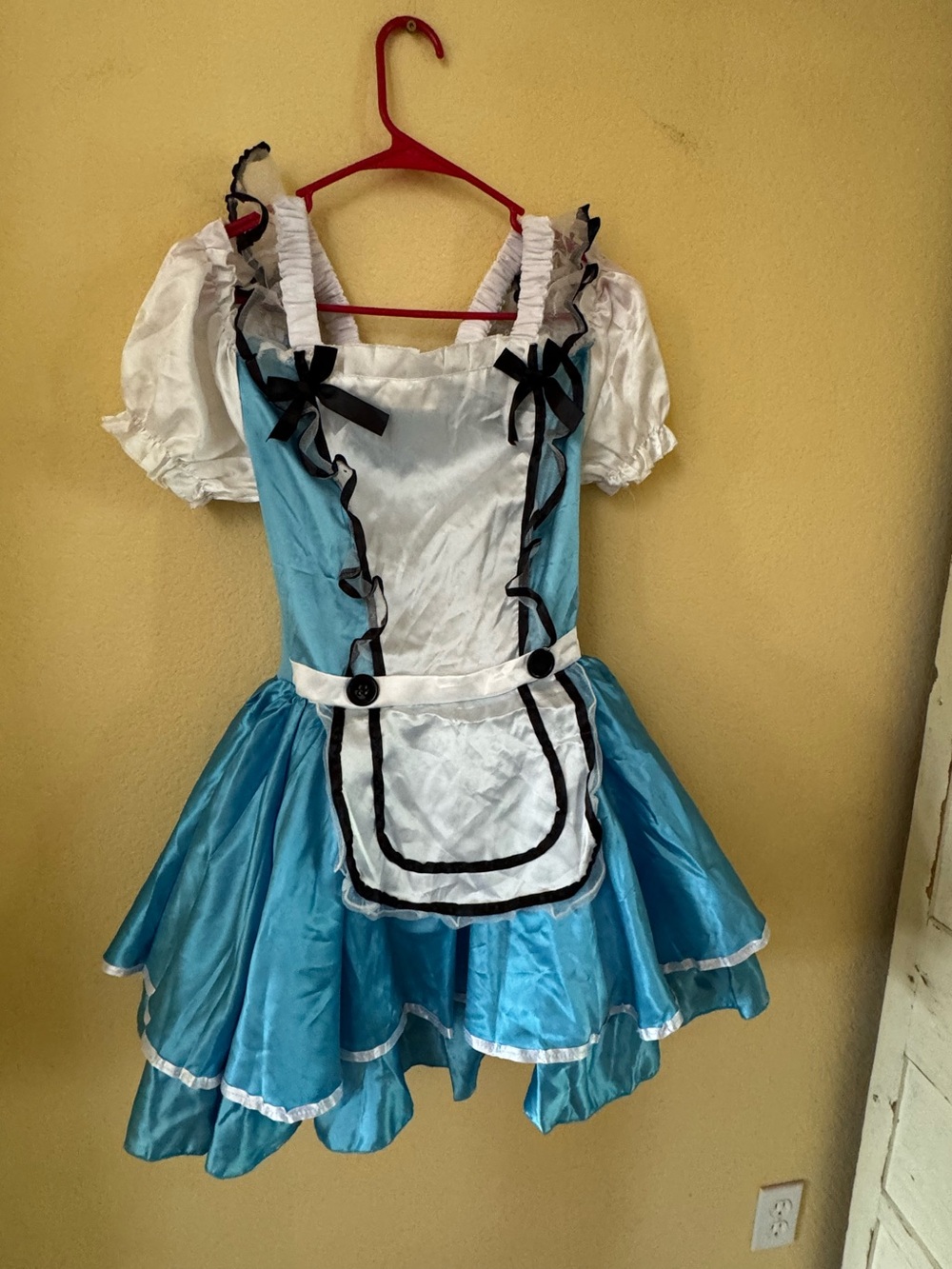 Alice in Wonderland Alice Costume Dress Size Medium 8/10